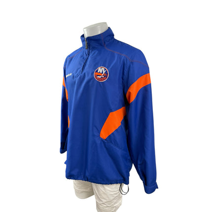 Reebok New York Islanders NHL Hocket Women Blue Sweatshirt Pants 2 Piece Set M
