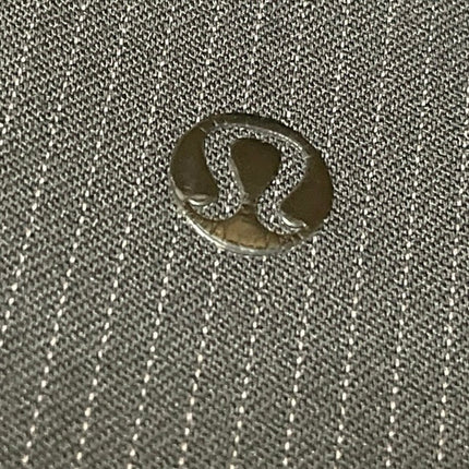 Lululemon Men's Black Mid Rise Pinstriped Straight Leg Trousers Dress Pants M