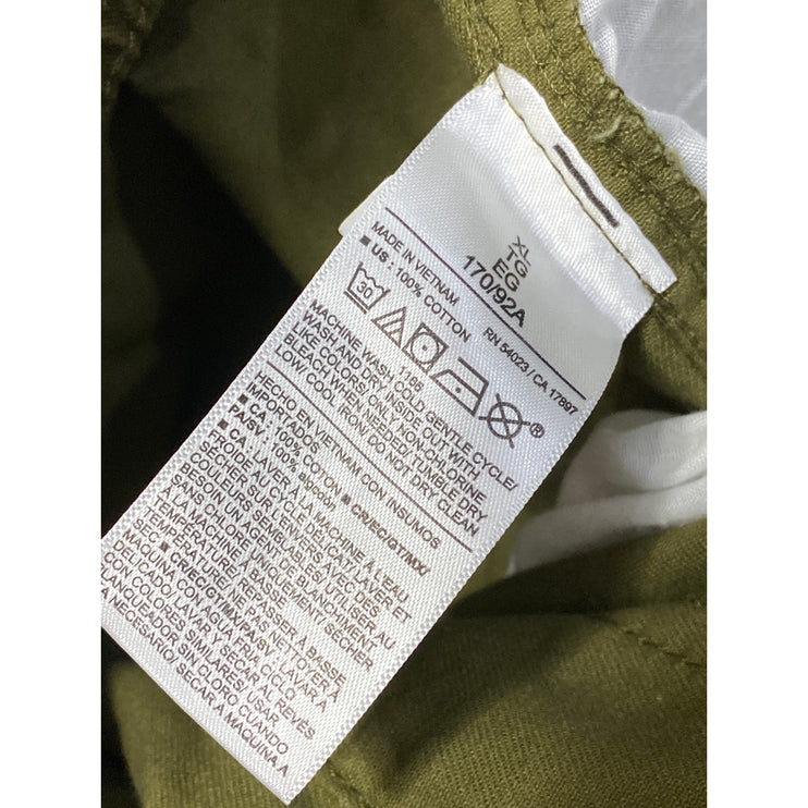 Old Navy Green Drawstring Barrel Carrot Wide Leg Cargo Joggers Trousers Pants XL