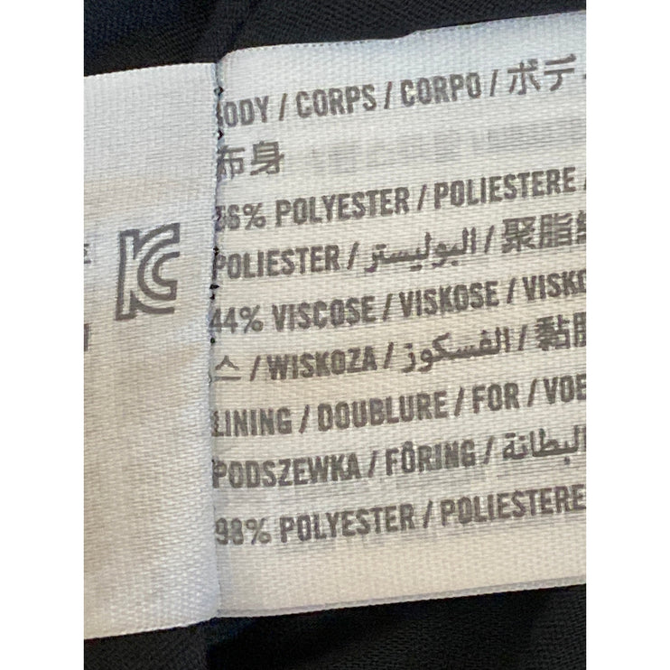 Abercrombie & Fitch Black Sleeveless Square Neck Cami Tank Blouse Crop Top Sz M