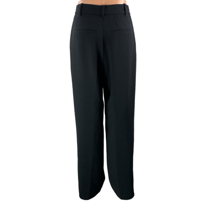 Aritzia Wilfred The Effortless High Rise Pleated Wide Leg Trouser Dress Pants S