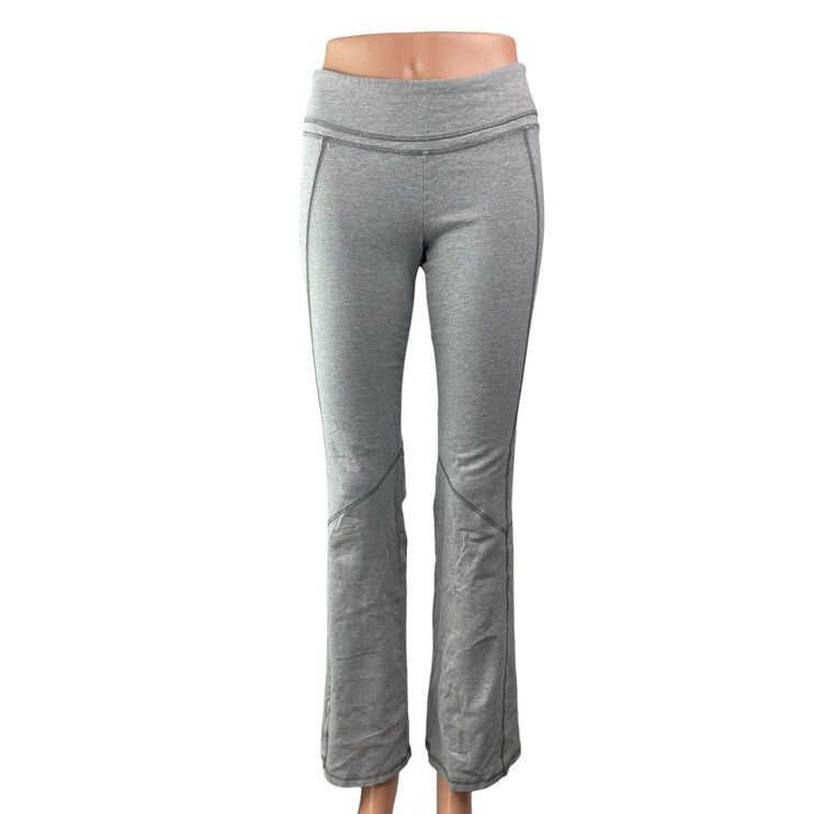 Old Navy Women's Gray Mid Rise Flare Bootcut Leggings Yoga Lounge Pants Size M
