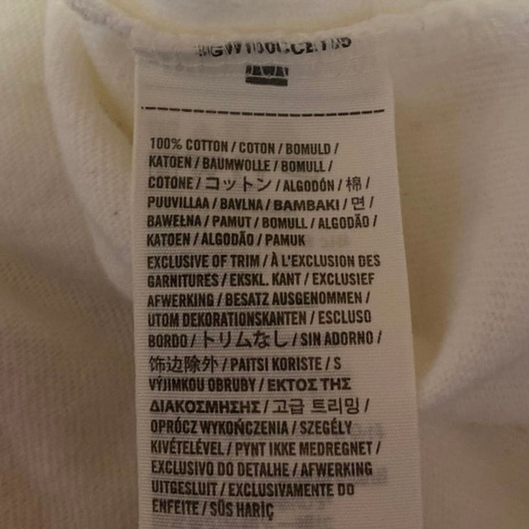 Hollister Men's White Malibu California Long Sleeve Graphic Tee T Shirt Top Sz M