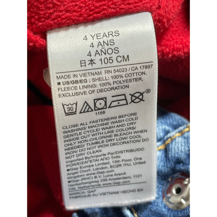 Disney for Baby GAP Girls' Minnie Mouse Embroidery Tapered Denim Jeans Pants 4YO