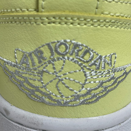 Nike Air Jordan 1 Low Lemonade Colorblock Lace-Up Athletic Sneakers Shoes 10.5