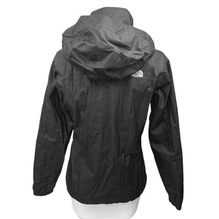 The North Face Dryvent Womens Black Zip Up Hoodie Windbreaker Rain Coat Jacket S