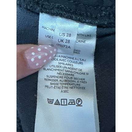 Urban Outfitters BDG Women's Black Corduroy High Rise Tapered Pants Size 28