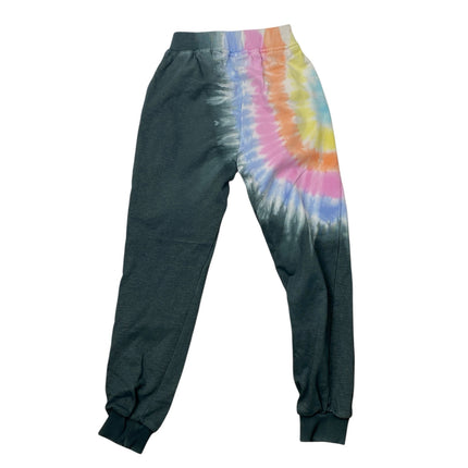 Lola + The Boys Happy Tie Dye Kids Girls Multicolor Jogger Trouser Sweat Pants 8