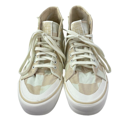 Vans SK8-Hi 138 Decon Women's Pink Check Lace Up High Top Sneakers Shoes Size 10