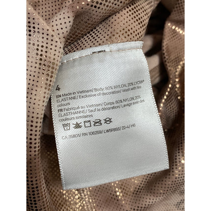 Lululemon Align Diamond Dye Misty Shell Cacao Dot Foil Athletic Leggings Size 4