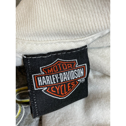 Harley Davidson Men's Gray Bahamas Graphic Print Short Sleeve T Shirt Tee Top