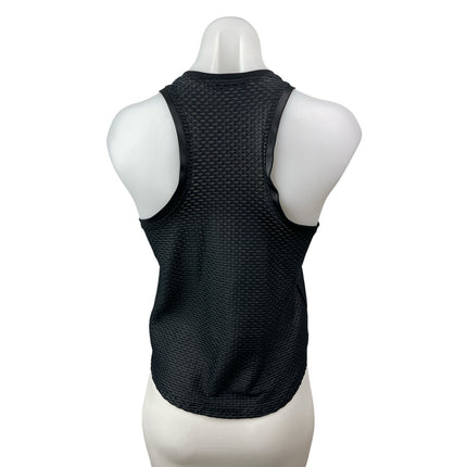 Koral Aerate Netz Black Geometric Yoga Athletic Activewear Muscle Tank Top Sz XS