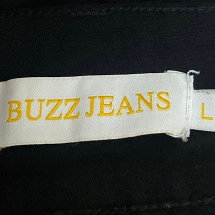 Buzz Jeans Women's Black High Waist Slim Fit Skinny Denim jeans Bermuda Short L