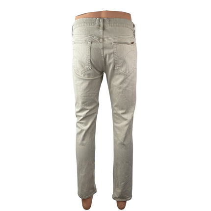 Joe's Mens Beige High Rise Slim Chino Khaki Skinny Straight Denim Jeans Pants 33
