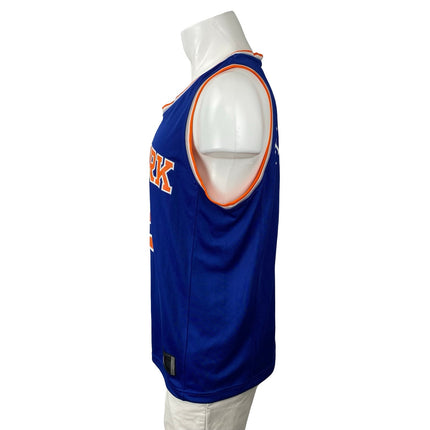Fanatics New York Knicks Fernandez #8 NBA Basketball Mens Blue Jersey Tank Top S