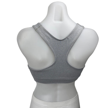Champion Gray Sleeveless Racerback Athletic Cami Sports Bra Crop Tank Top Size S