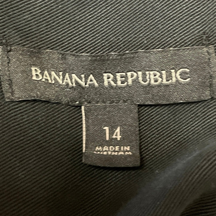 Banana Republic Women's Black Long Sleeve Coverall Utility Jumpsuit Size 14