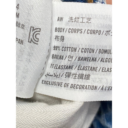 Abercrombie & Fitch The 90s Relaxed Blue High Rise Wide Leg Denim Jeans Pants 26