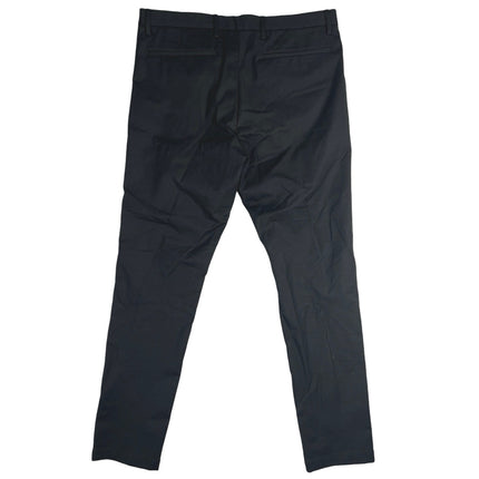 NEW $225 Theory Men’s Black Zaine Ankle Stretch Straight Chino Pants Size 36