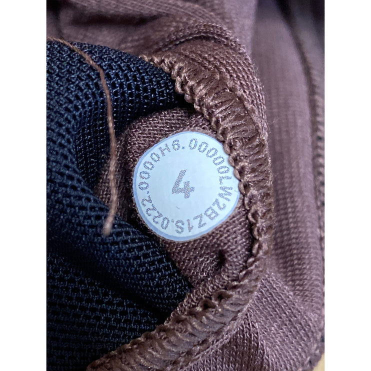 Lululemon Energy Brown High Neck Strappy Yoga Athletic Sports Bra Crop Top Sz 4