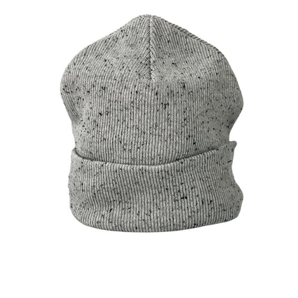 Aritzia Main Character Gray Speckled Cuff Rib Knit Winter Bonnet Beanie Hat OS