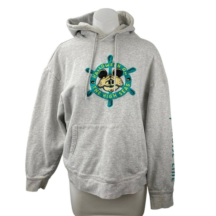 Disney Cruise Line Halloween on the High Seas Mickey Mouse Hoodie Sweatshirt M