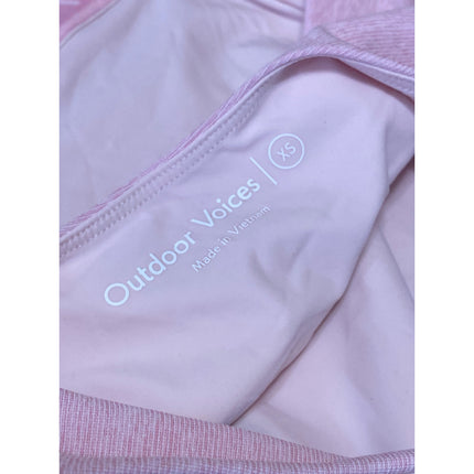 Outdoor Voices Court Pink Cut Out Yoga Athletic Activewear Mini Skort Dress XS