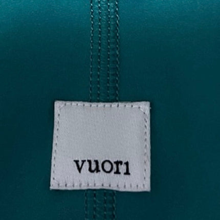 Vuori Daily 7/8 Green Skinny High Waist Drawstring Workout Gym Leggings Pants XS