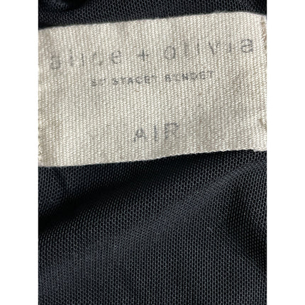 Alice + Olivia Rydel Black Sleeveless Gym Athletic Activewear Crop Tank Top S/M