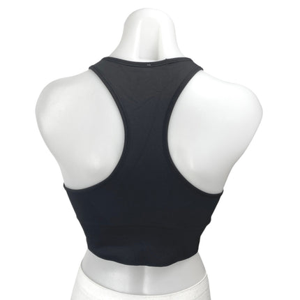 Lululemon Black Sleeveless Racerback Yoga Workout Athletic Sports Bra Crop Top 4