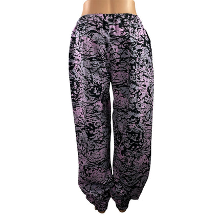 Gymshark Lifting Pump Womens Pink Camouflage Tapered Jogger Trouser Pants Size M