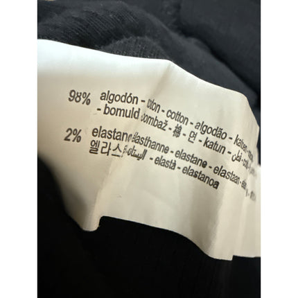 Zara Women's Black Sleeveless Stretch Knit Mini Bodycon Sweater Tank Dress Sz M