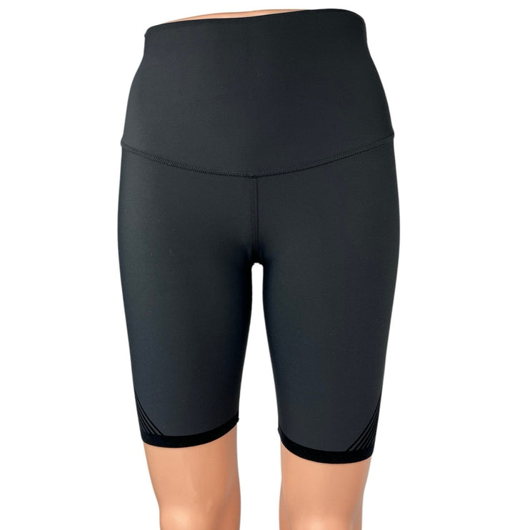 Fanka Black Body Sculpt Reversible Compression Athletic Fitness Bike Shorts S