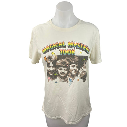 The Beatles Cream Magical Mystery Tour Crew Neck Pullover Graphic Print Size M