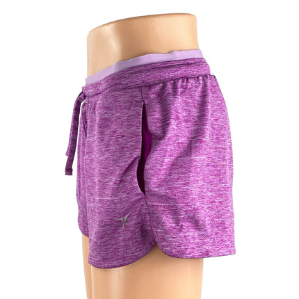 Old Navy Active Go-Dry Women's Purple Yoga Running Gym Athletic Shorts Size XS