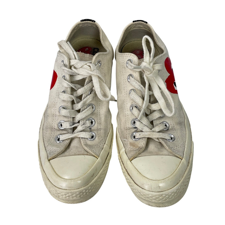 Converse x Comme des Garçons PLAY Chuck Taylor All Star 70 Low Top Sneakers Sz 5