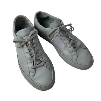 Common Projects Achilles Men's White Leather Lace Up Low Top Sneakers Shoes 4.5