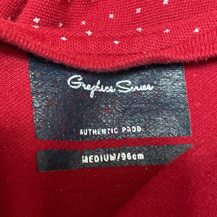 Graphics Series Men's Red Cross Short Sleeve Crew Neck T Shirt Tee Top Size M