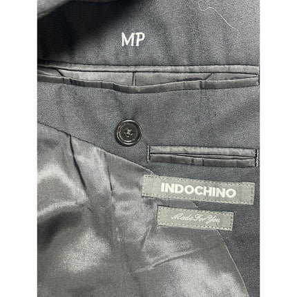 Indochino Men's Black Notch Lapel Long Sleeve Blazer Sports Suit Jacket Size M