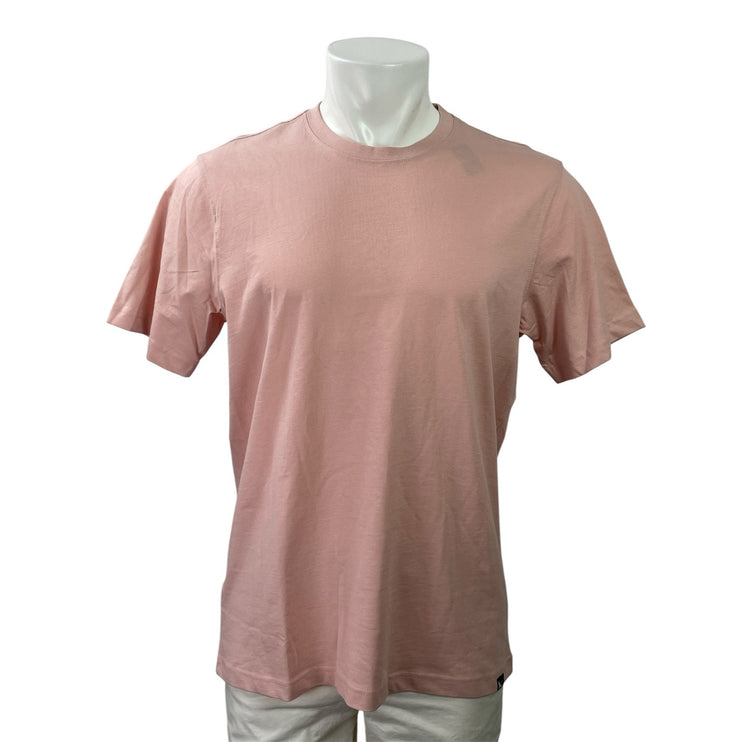 NEW Eddie Bauer Mens Pink Crewneck Short Sleeve Casual Basic Tee T-shirt Top M