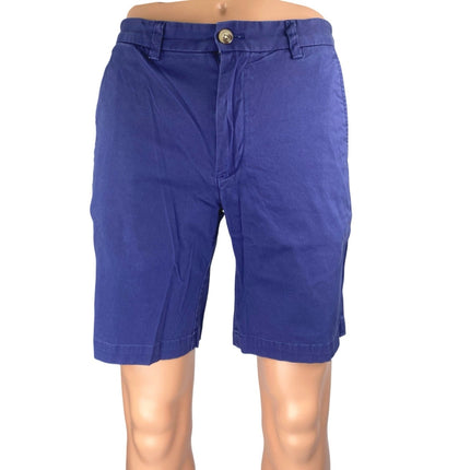 Vineyard Vines Breaker Men's Purple Golf Bermuda Chino Khaki Shorts Size 30