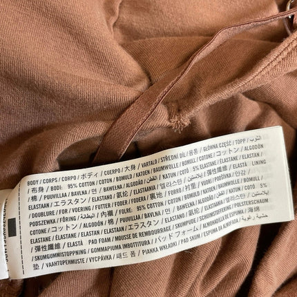 Abercrombie & Fitch Bra-Free Brown Sleeveless Cami Camisole Tank Top Size S