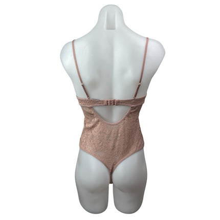 Urban Outfitters X Out From Under Lace Underwired Bustier Cami Bodysuit Top Sz M