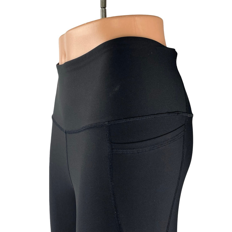 Old Navy Active Women's Black High Rise Yoga Running Athletic Leggings Pants M