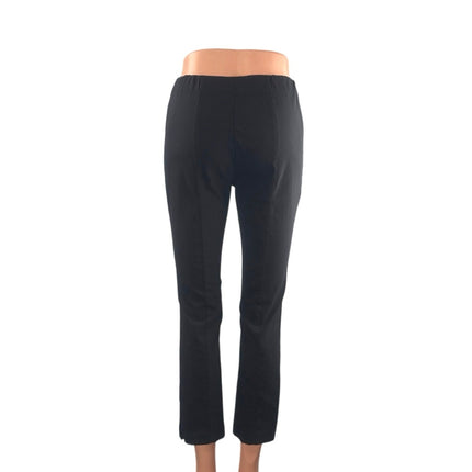 Popsugar Women's Black Mid Rise Slacks Skinny Straight Trousers Dress Pants Sz S