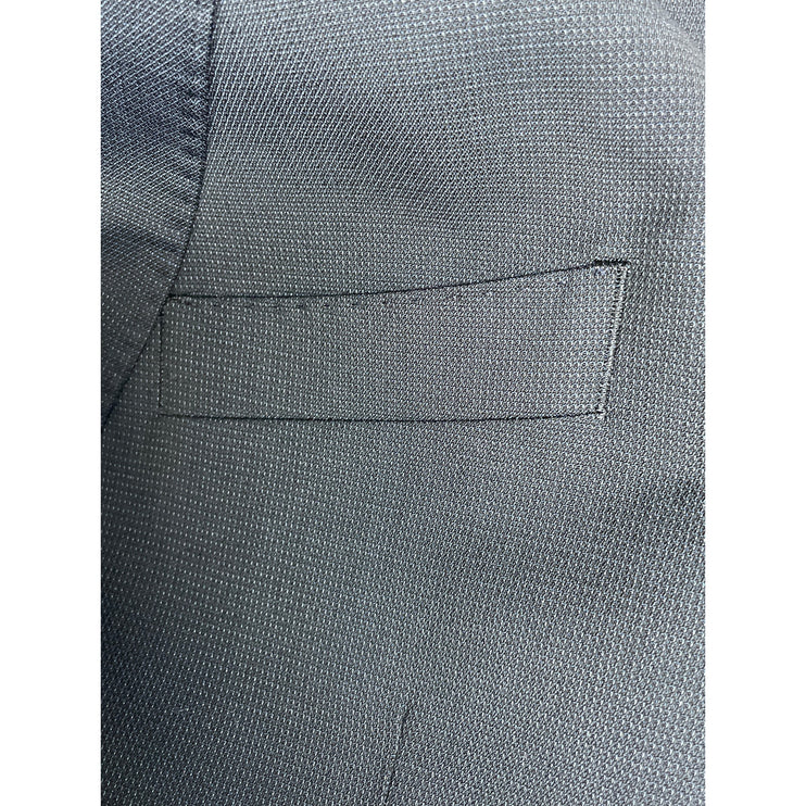 Pierre Balmain 100% Wool Men's Notched Collar Long Sleeve Blazer Coat Jacket S