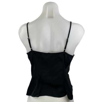 Urban Outfitters Women's Black Sleeveless Cowl Neck Cami Camisole Tank Top Sz M