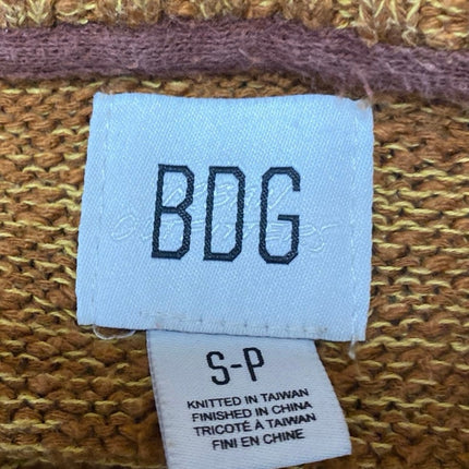 Urban Outfitters BDG Men's Brown Long Sleeve Knit Sweatshirt Sweater Top Size S