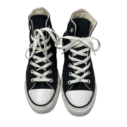 Converse Chuck Taylor All Star Lift Platform Canvas Black Hi Top Sneakers Size 8