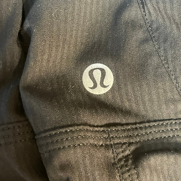 Lululemon Dance Studio Black Warm Up Track Athletic Activewear Trousers Pants M